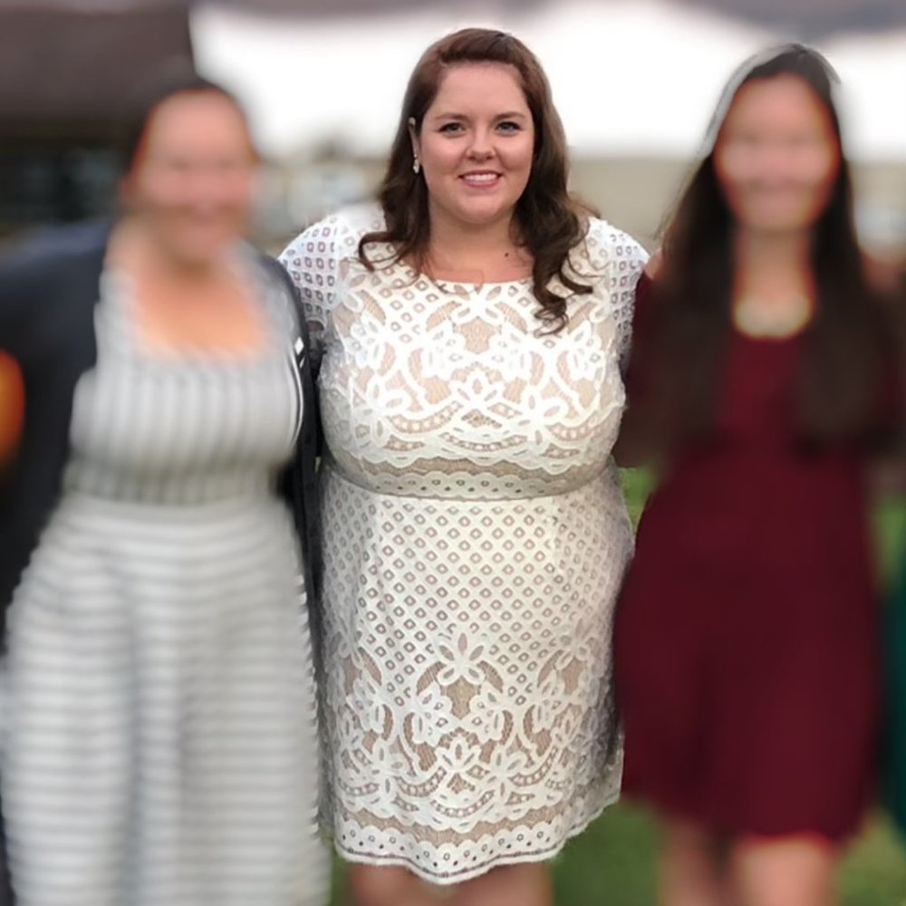 White Lace Sheath Dress *Worn Once*
